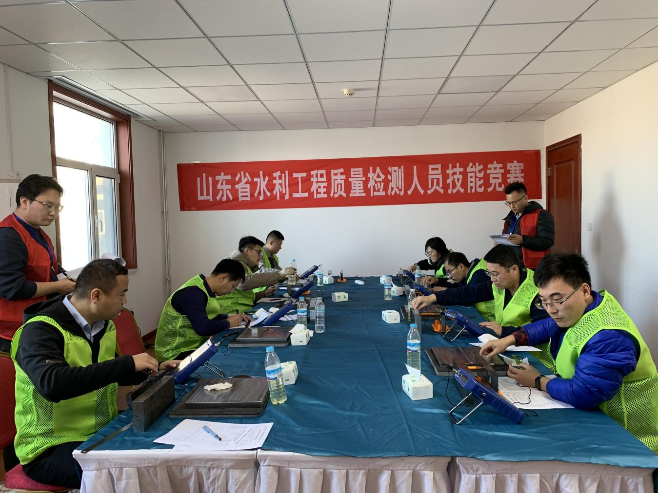 山東省水利工程質(zhì)量檢測(cè)人員技能競(jìng)賽在試驗(yàn)公司圓滿落幕
